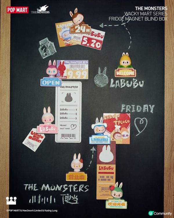 The Monsters 衍生品登場!一文睇哂有咩買~