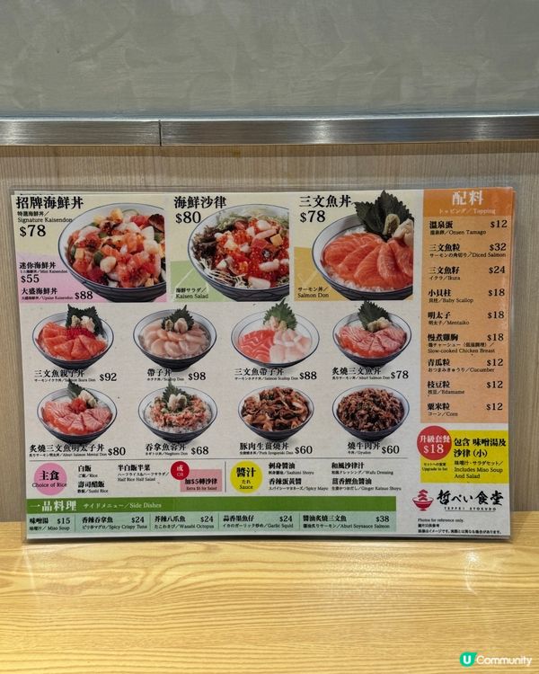 尖沙咀丼飯之旅 😋刺身新鮮！不收加一！平靚正！