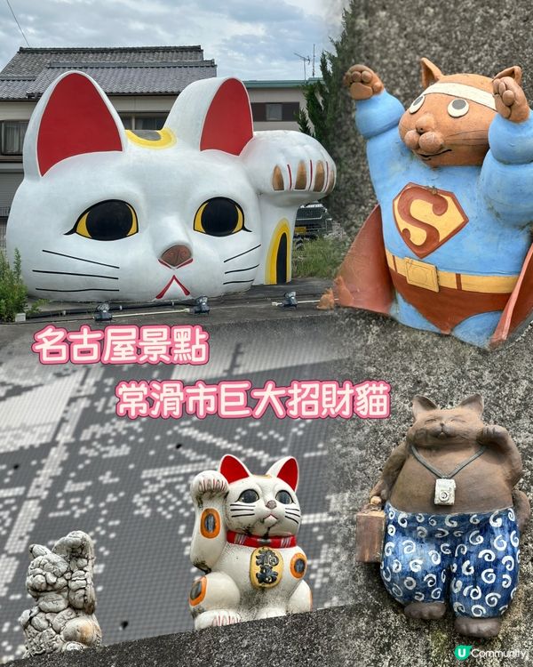 名古屋景點｜常滑市巨大招財貓