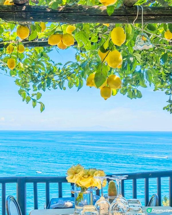 阿馬爾菲海岸 💙  打卡天堂 🍋