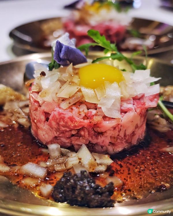 高CP💰魚子醬⚫和牛他他🥩盛宴