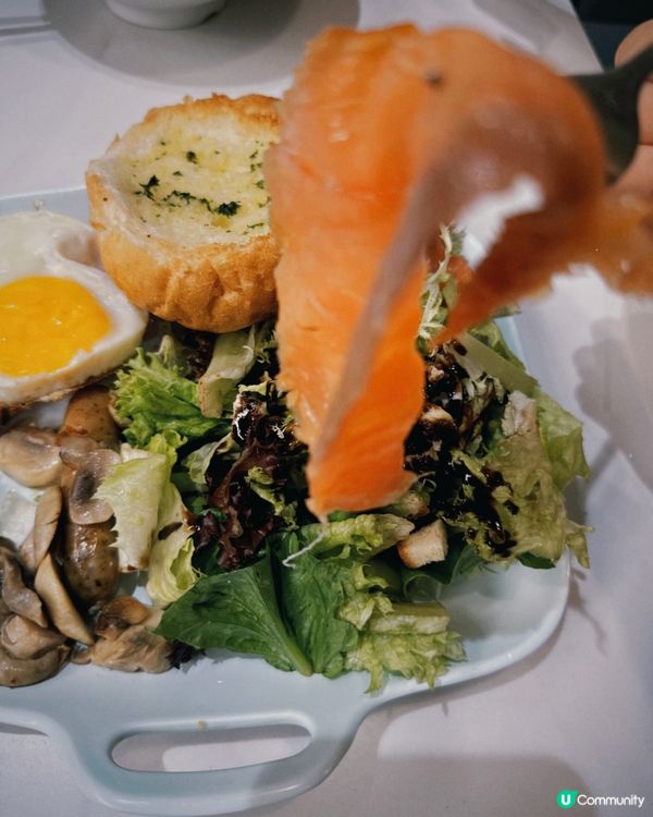 粉嶺特色茶座嘆靚靚早餐😋