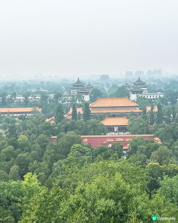 景山公園睇故宮全景🌇