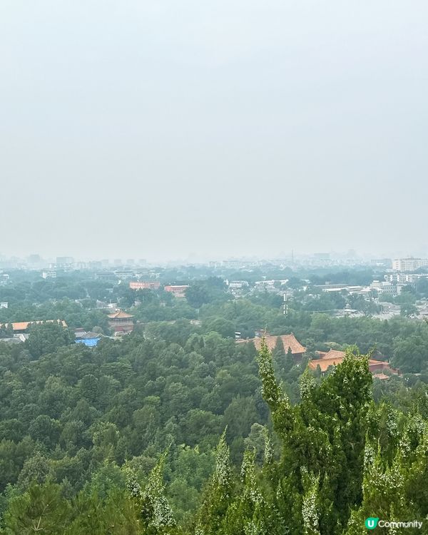 景山公園睇故宮全景🌇