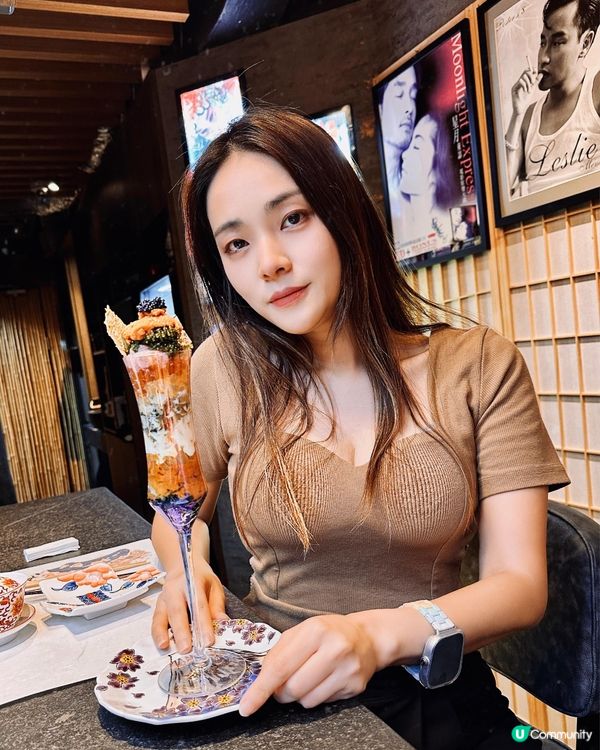 香港首間！張國榮珍藏館×日式鐵板燒 海膽控必試十八層海鮮杯