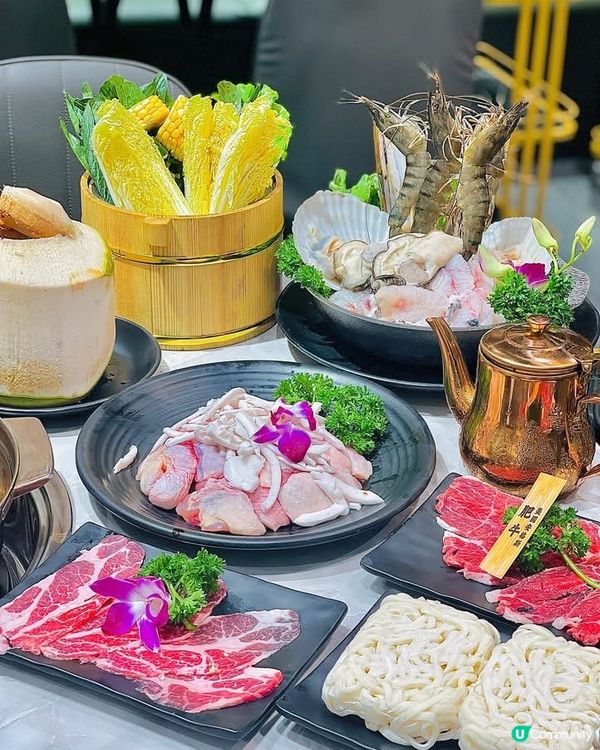 世－‼️巨清甜既椰子雞湯底👍🏻👍🏻