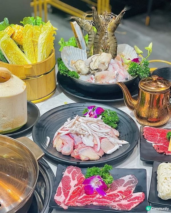 世－‼️巨清甜既椰子雞湯底👍🏻👍🏻