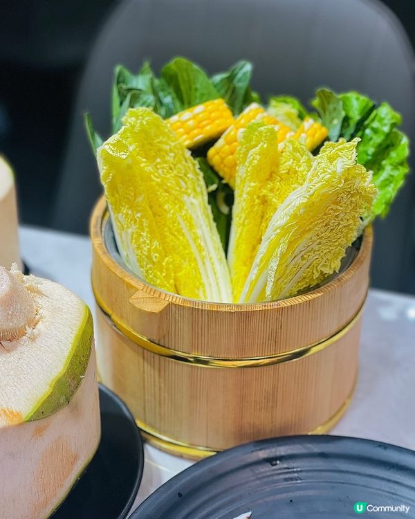 世－‼️巨清甜既椰子雞湯底👍🏻👍🏻