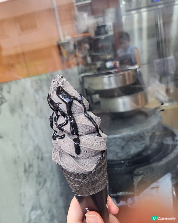 極濃米芝蓮黑芝麻雪糕