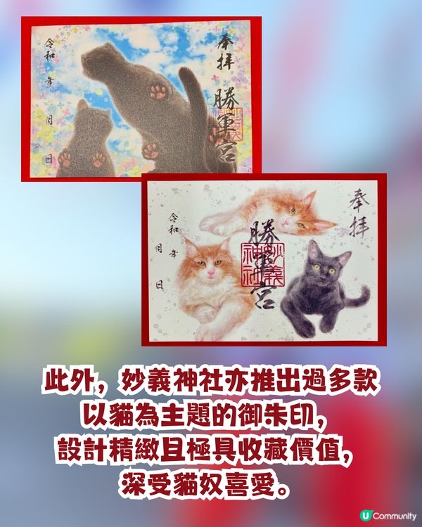 東京必訪貓貓神社｜絕美「黑貓彩繪玻璃御守」／貓貓主題御朱印／仙氣「鎮社貓咪」