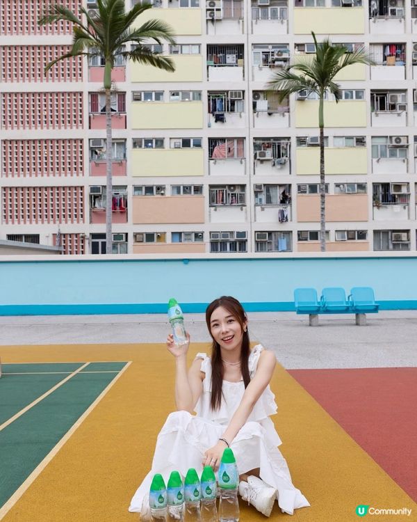 打卡熱點📷屈臣氏蒸餾水 x Cloud 雲浩影】夏日限定💧