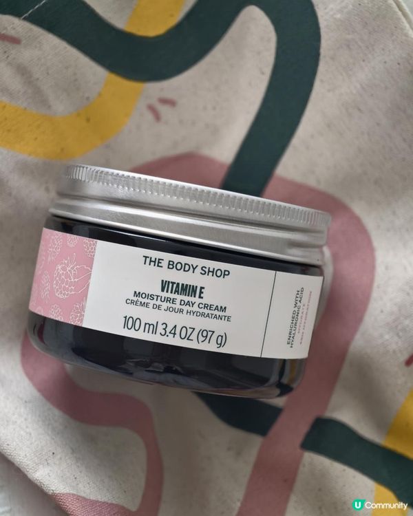 護膚tips❤️The Body Shop維他命E補濕日霜