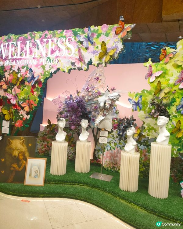 朗豪坊打卡新地標！🌸🦋世界紅瘡狼斑日藝術展！🖌️🖼️