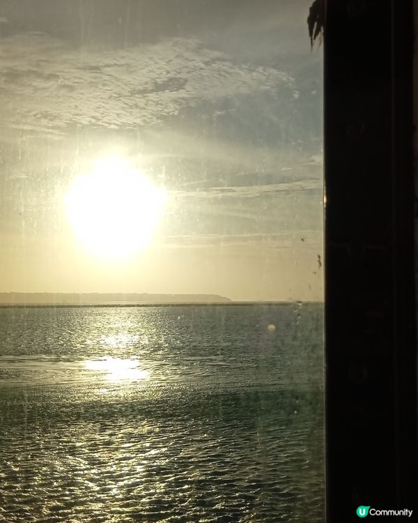 沖繩宮古島郵輪之旅🌅  海天一色日落美景！