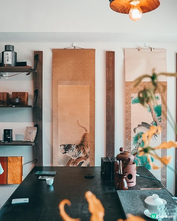 墨香與茶韻的交織｜書法茶室《然茶》✍️🍵