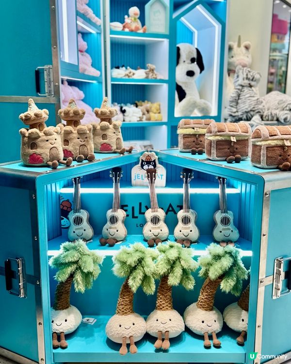 可愛度💯 分 ｜ Jellycat 深圳 KK MAll 店