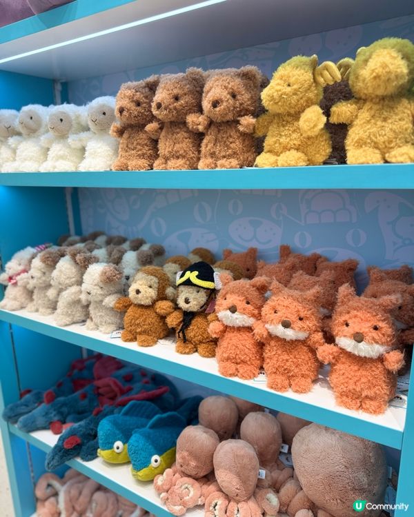 可愛度💯 分 ｜ Jellycat 深圳 KK MAll 店