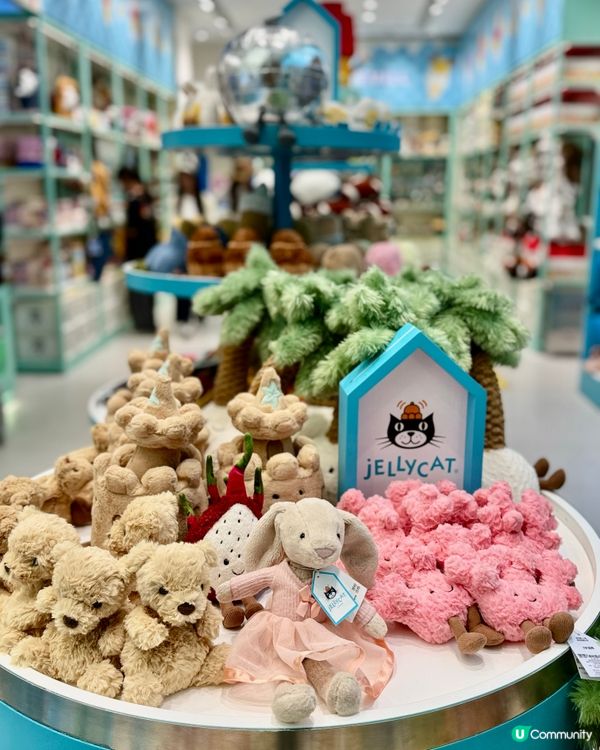 可愛度💯 分 ｜ Jellycat 深圳 KK MAll 店