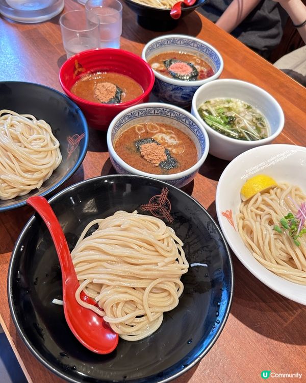 天氣悶熱 💕 食碗特濃沾麵