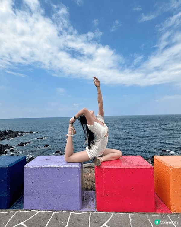 去濟州島一定要去牛島同埋彩虹石打卡🥰🥰🥰🥰如果天氣好影相超級...