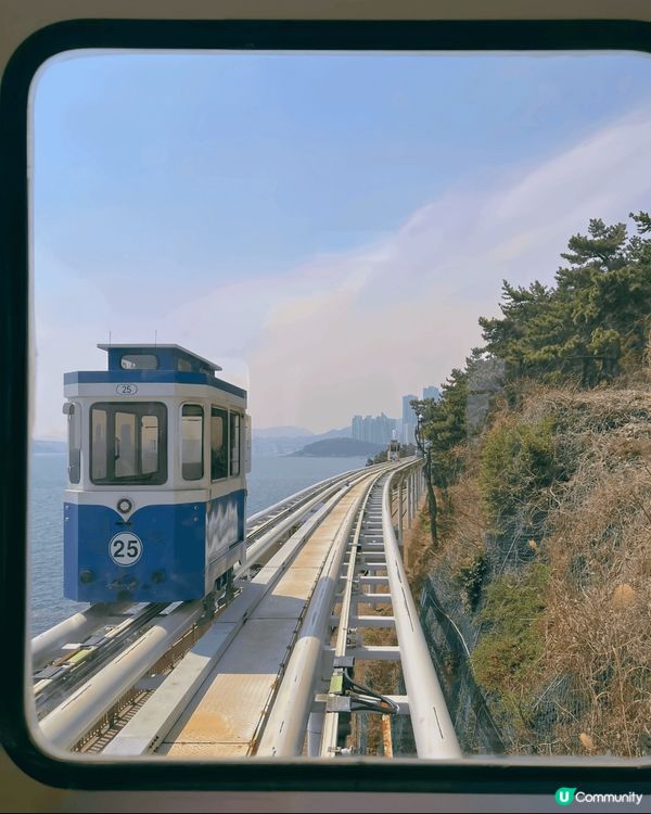 釜山人氣必搭天空膠囊列車，邊欣賞大海景邊打卡！夾埋下午時間去...