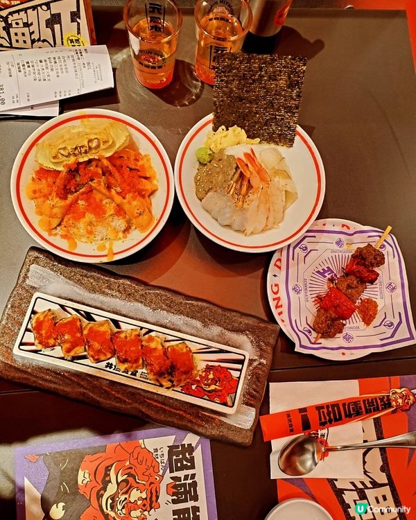 丼燃食堂．漫畫風爆丼盛宴！燃起食慾！