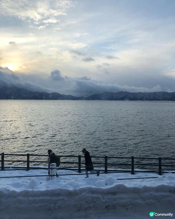 日本秋田縣遊湖—全日本最深湖畔