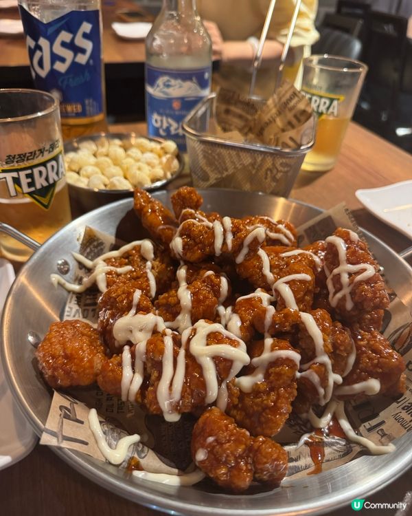 韓國BHC炸雞🧀必食芝士波波！