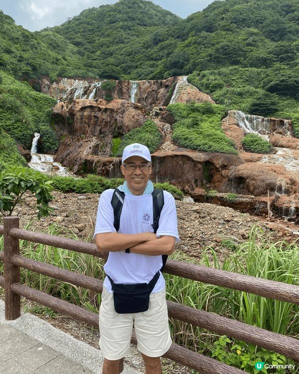 九份老街及黃金瀑布, 101 大樓, 全是台北著名景點, 剛...