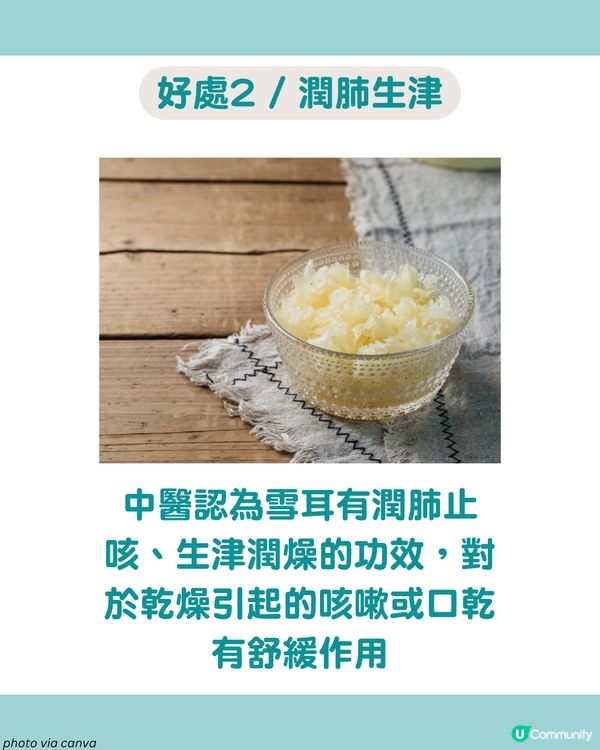 「平民燕窩」6款雪耳糖水食譜🍯 養顏減脂 滋陰潤肺！女生必收藏！