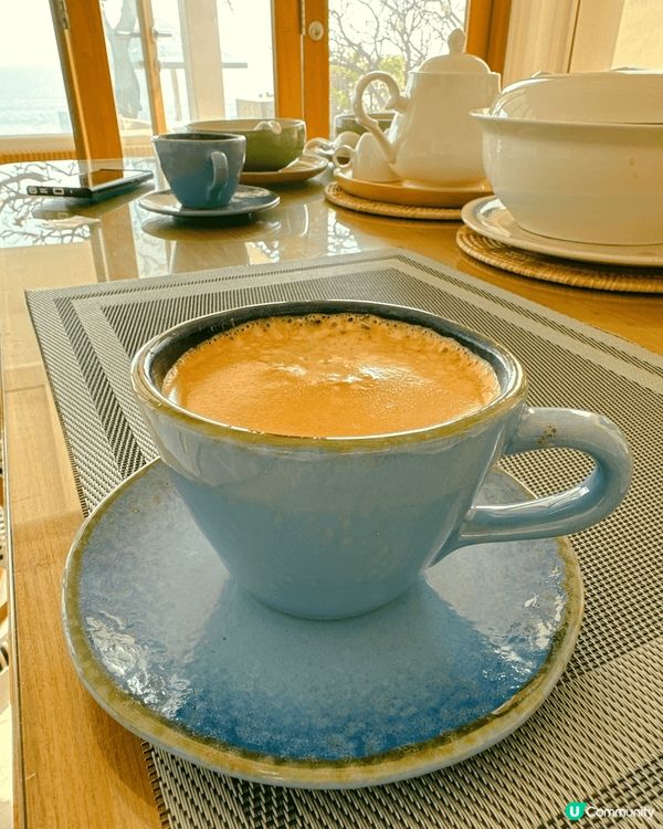 華欣一望無際pool villa，一早仲有管家準備好早餐.呢...