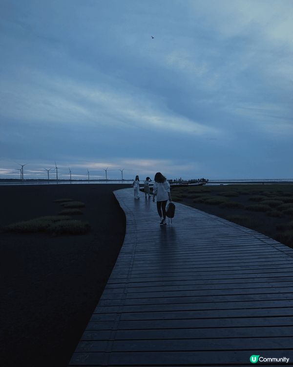 1.高美濕地 絕對值得去的終身難忘絕美景色 同場加映寄居蟹等...