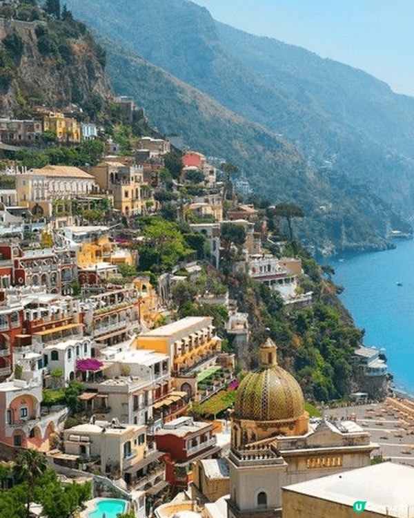 意大利波西塔諾，擁有渾然天成的360度無死角美景，無論點影都...