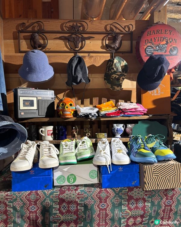 港島區兩層超大古著店🧥不經不覺已經有30年歷史😍