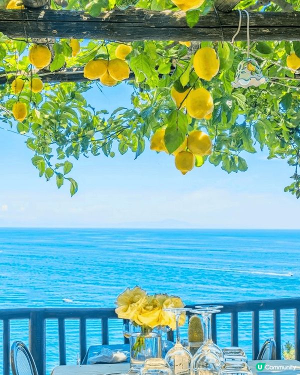 意大利阿馬爾菲海岸，懸崖海景＋檸檬小鎮