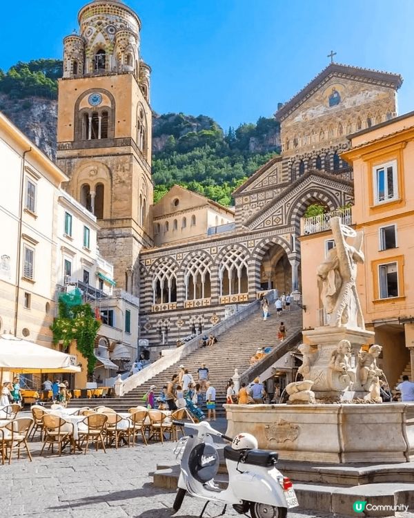 意大利阿馬爾菲海岸，懸崖海景＋檸檬小鎮
