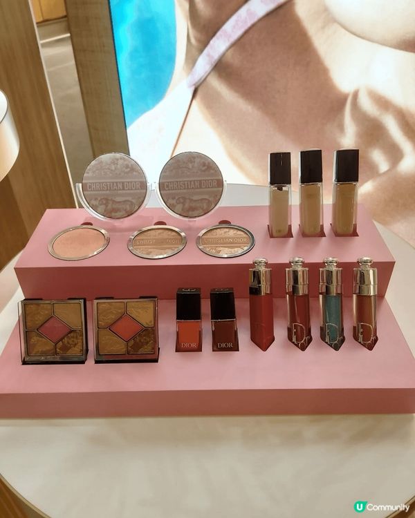 Dior夏日奢華美學！金鐘太古廣場見！☀️💄🌊