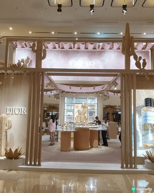 Dior夏日奢華美學！金鐘太古廣場見！☀️💄🌊