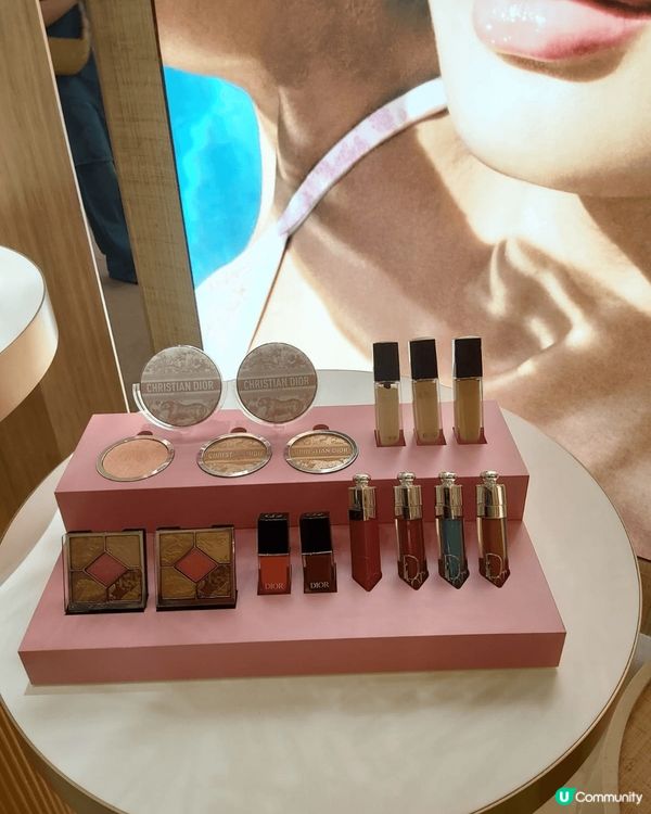 Dior夏日奢華美學！金鐘太古廣場見！☀️💄🌊