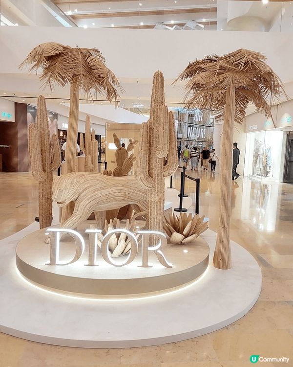 Dior夏日奢華美學！金鐘太古廣場見！☀️💄🌊