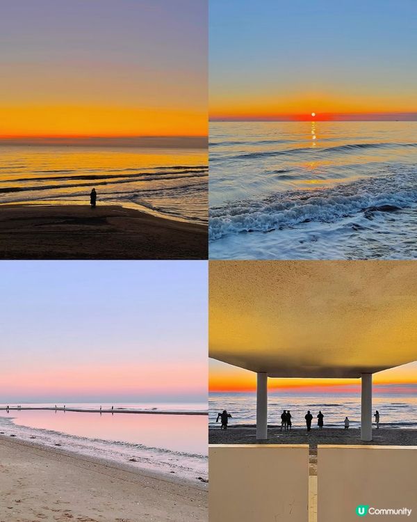 阿那亞凍海🌅，日出日落都咁靚！🌊