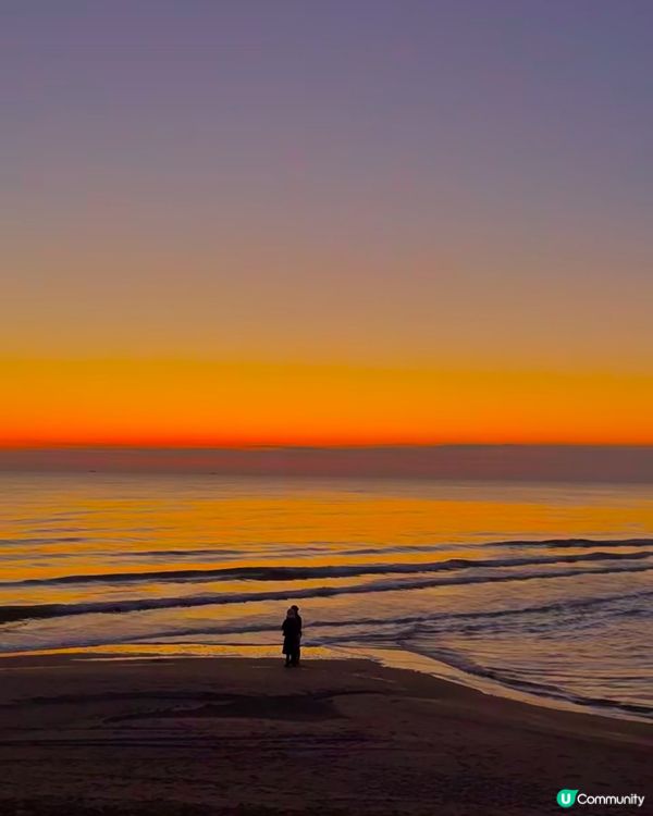 阿那亞凍海🌅，日出日落都咁靚！🌊