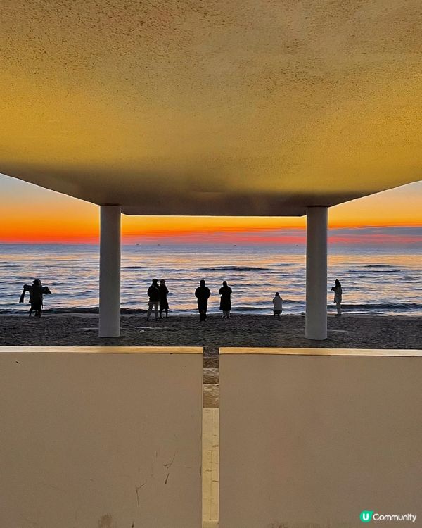 阿那亞凍海🌅，日出日落都咁靚！🌊