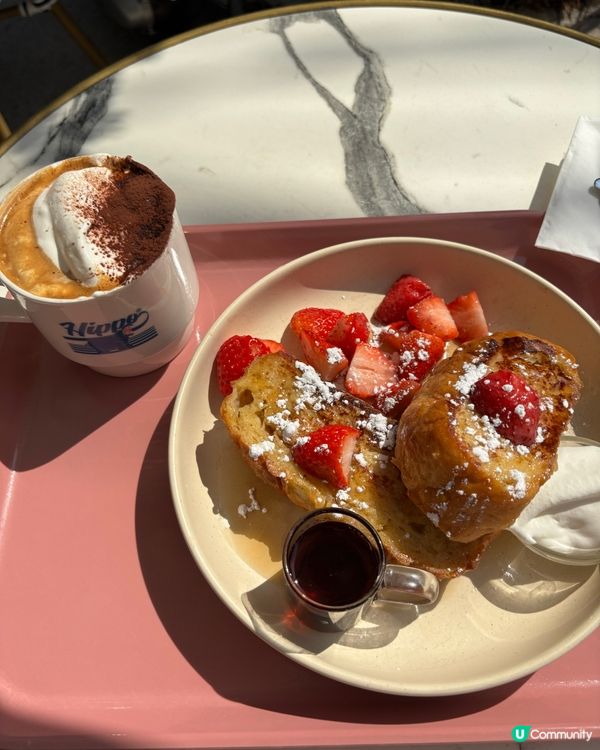 韓國打卡Cafe📸！草莓法式吐司超正😋！ 