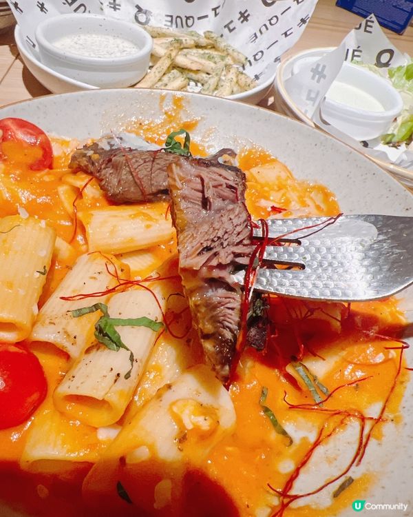 東涌QUE神作！牛面頰肉超好食😳鬆化到刀都省了🍴🤤