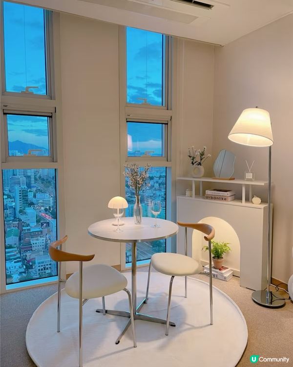 首爾民宿打卡📸！落地窗靚爆✨！ #首爾住宿 #打卡必去