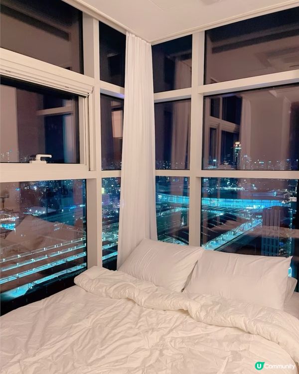 首爾民宿打卡📸！落地窗靚爆✨！ #首爾住宿 #打卡必去