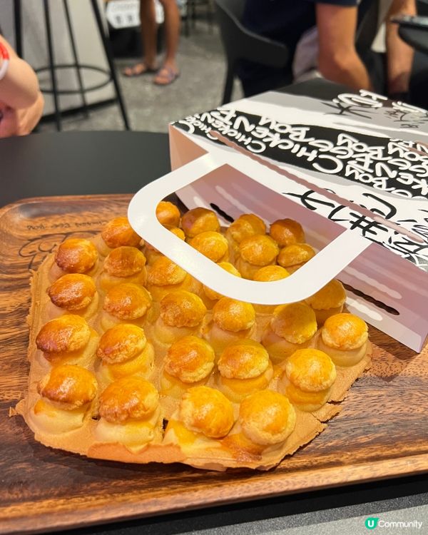 去菠蘿包雞蛋仔朝聖！😋 脆卜卜超正！🤤