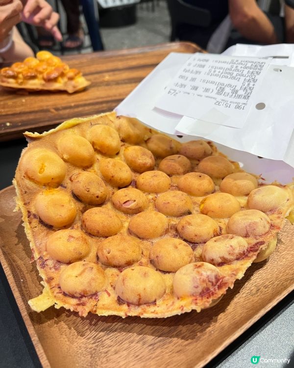 去菠蘿包雞蛋仔朝聖！😋 脆卜卜超正！🤤