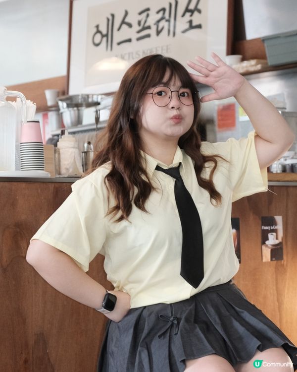 佐敦韓系Cafe📸！文英街打卡新蒲點！🍰